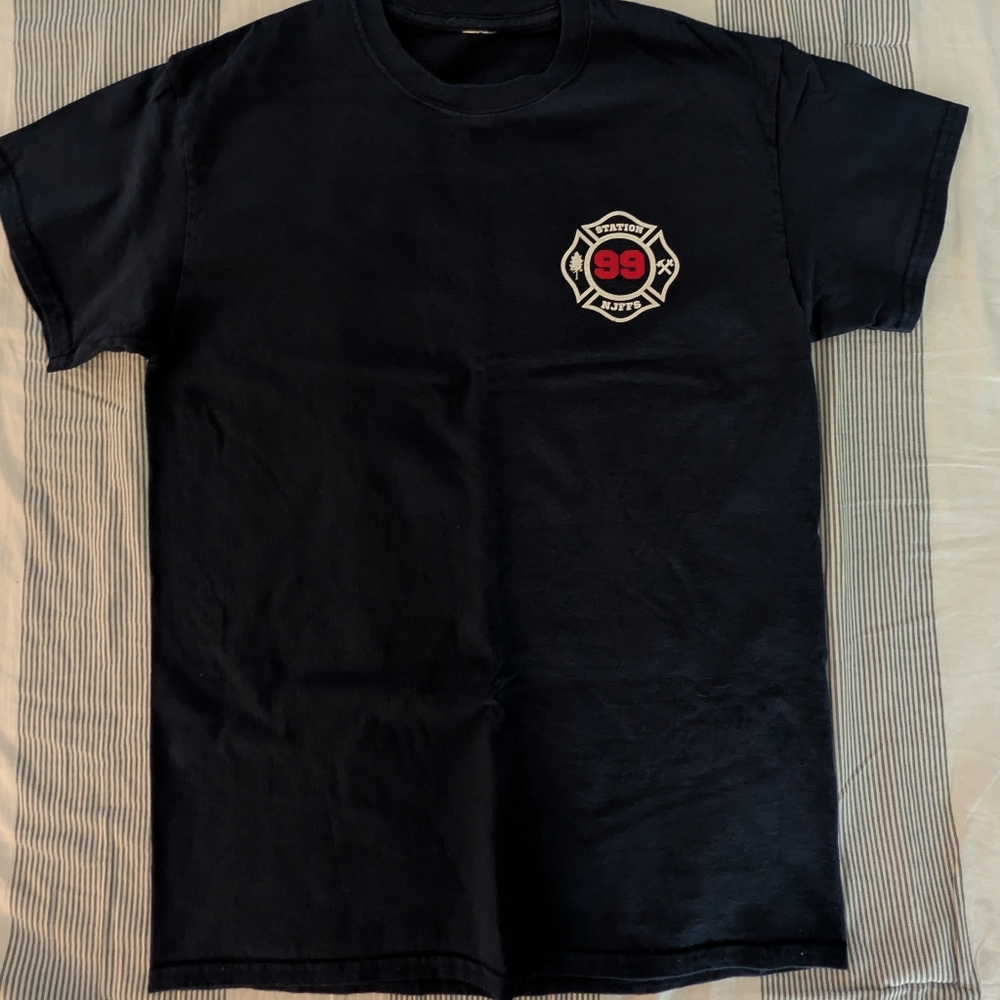 New‎ Jersey Forest Fire T-shirt.
